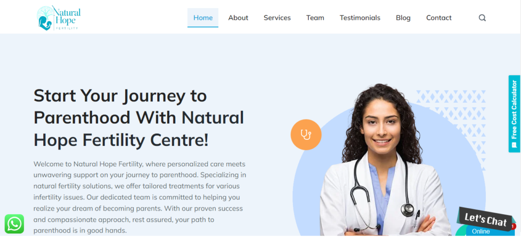 Natural Hope Fertility Centre (Best Surrogacy Centre in West Bengal)
